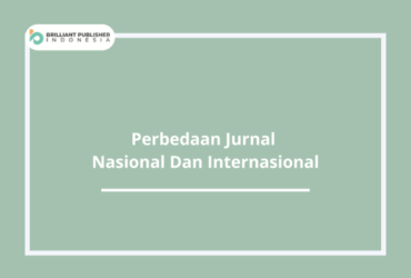 Perbedaan Jurnal Nasional Dan Internasional