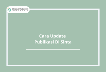 Cara Update Publikasi Di Sinta