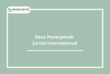 Situs Penerjemah Jurnal Internasional