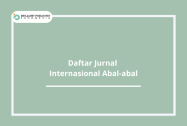 Daftar Jurnal Internasional Abal-abal