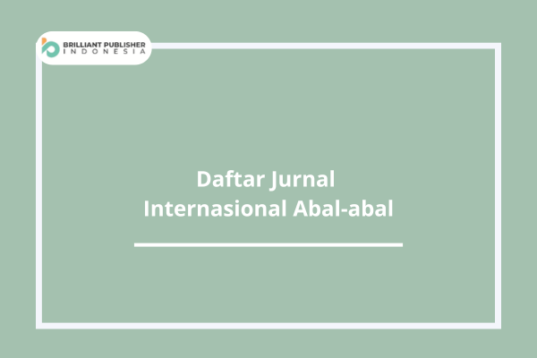 Daftar Jurnal Internasional Abal-abal
