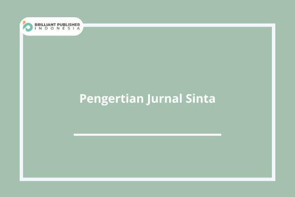 pengertian jurnal Sinta