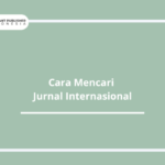 Cara Mencari Jurnal Internasional