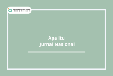 Apa Itu Jurnal Nasional