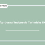Daftar Jurnal Indonesia Terindeks DOAJ