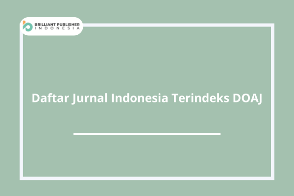 Daftar Jurnal Indonesia Terindeks DOAJ