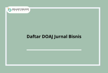 Daftar DOAJ Jurnal Bisnis