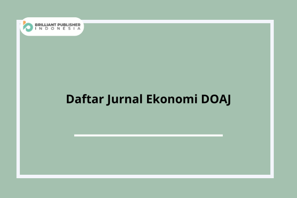 Daftar Jurnal Ekonomi DOAJ