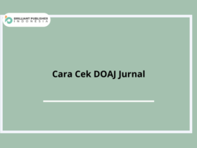 Cara Cek DOAJ Jurnal