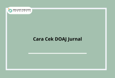 Cara Cek DOAJ Jurnal