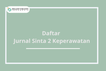 Daftar Jurnal Sinta 2 Keperawatan
