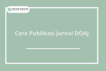Cara Publikasi Jurnal DOAJ