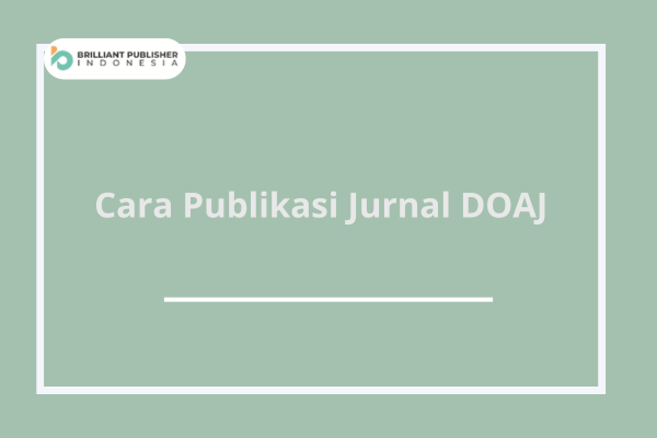 Cara Publikasi Jurnal DOAJ