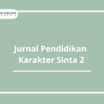 Jurnal Pendidikan Karakter Sinta 2