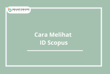 Cara Melihat ID Scopus