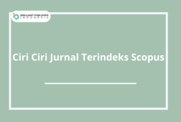 Ciri Ciri Jurnal Terindeks Scopus