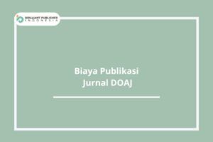 Biaya Publikasi Jurnal DOAJ