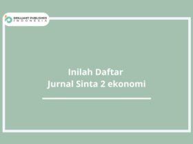 Inilah Daftar Jurnal Sinta 2 ekonomi