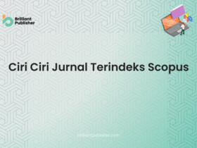 Ciri Ciri Jurnal Terindeks Scopus