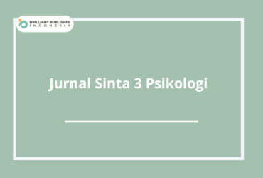Jurnal Sinta 3 Psikologi