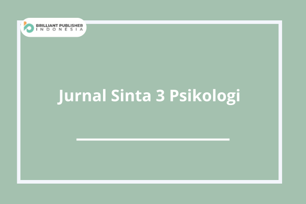 Jurnal Sinta 3 Psikologi