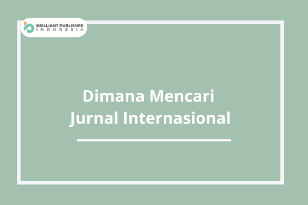 Dimana Mencari Jurnal Internasional