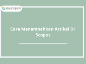 Cara Menambahkan Artikel Di Scopus