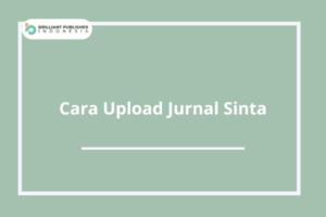 Cara Upload Jurnal Sinta