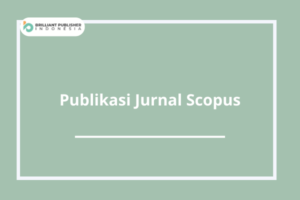 Publikasi Jurnal Scopus.