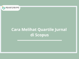 Cara Melihat Quartile Jurnal di Scopus.