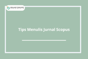 Tips Menulis Jurnal Scopus.