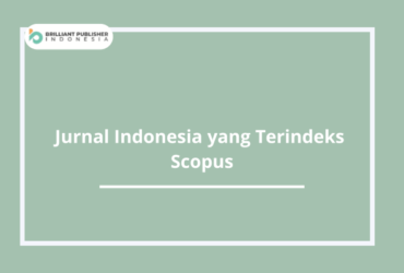 Jurnal Indonesia yang Terindeks Scopus