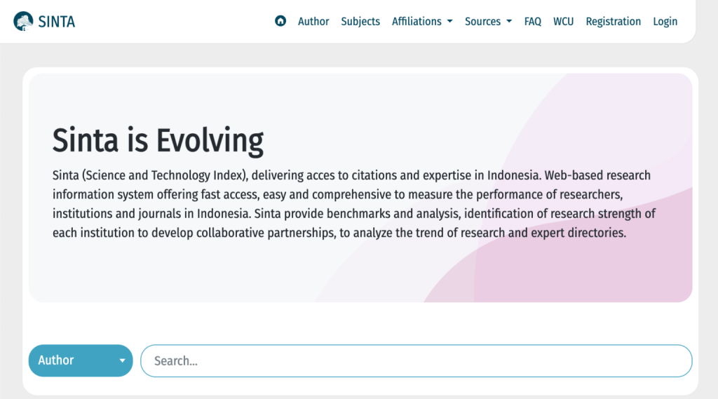 Apa yang Dimaksud Jurnal Sinta