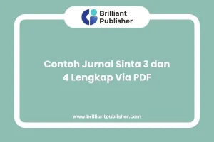Contoh Jurnal Sinta 3 dan 4 Lengkap Via PDF