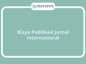 Biaya Publikasi Jurnal Internasional