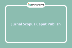 Jurnal Scopus Cepat Publish