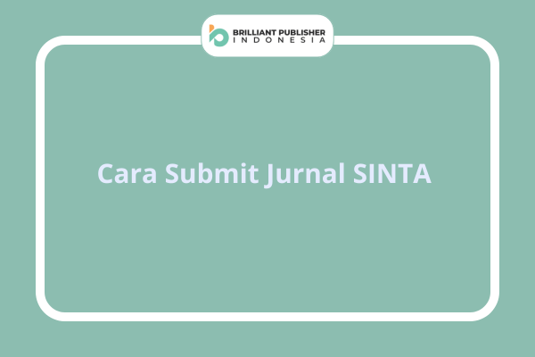 Cara Submit Jurnal SINTA