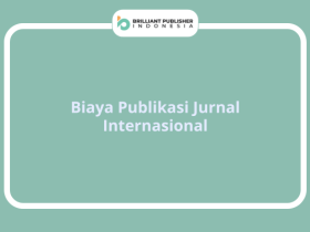 Biaya Publikasi Jurnal Internasional