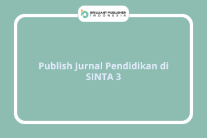 Publish Jurnal Pendidikan di SINTA 3