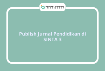Publish Jurnal Pendidikan di SINTA 3