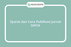 Syarat dan Cara Publikasi Jurnal SINTA