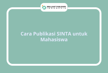 Cara Publikasi SINTA untuk Mahasiswa