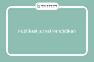 Publikasi Jurnal Pendidikan