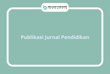 Publikasi Jurnal Pendidikan