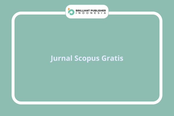 Jurnal Scopus Gratis