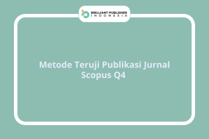 Metode Teruji Publikasi Jurnal Scopus Q4