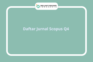 Daftar Jurnal Scopus Q4