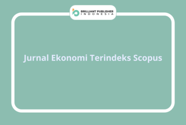 Jurnal Ekonomi Terindeks Scopus