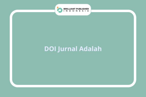 DOI Jurnal Adalah