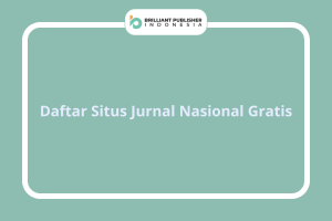 Daftar Situs Jurnal Nasional Gratis